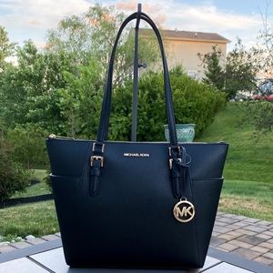 NWT Michael Kors Charlotte Top Zip Tote